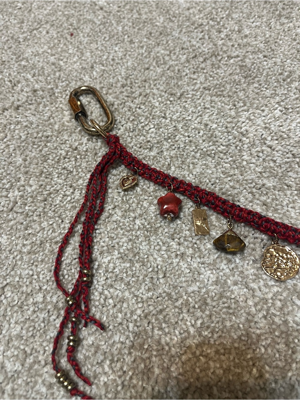 NWOT Free People Friendship Swag
Charm-Red - Picture 3 of 5